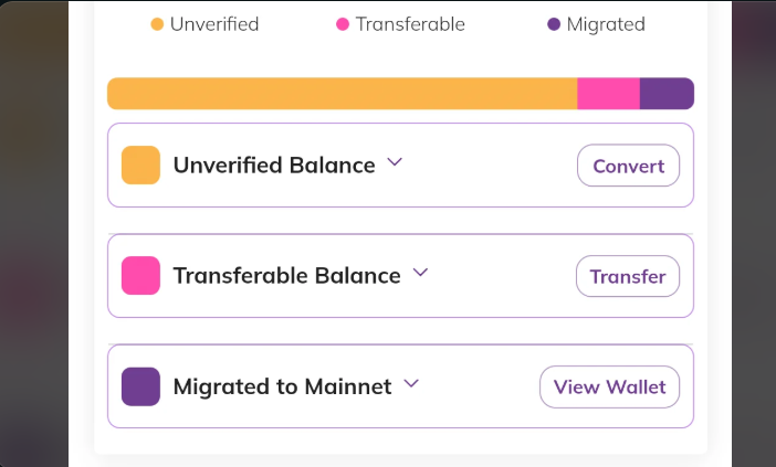 mainnet transfer